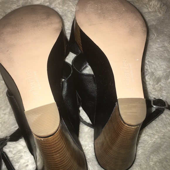 charles david wedge heels